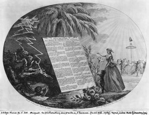 人の権利宣言、1789年7月20〜26日 作： French School